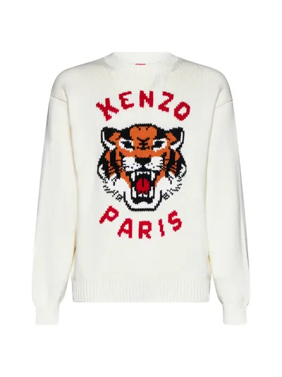 Kenzo Sweater In White