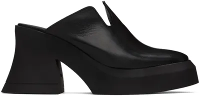 Miista Black Otavia Heels