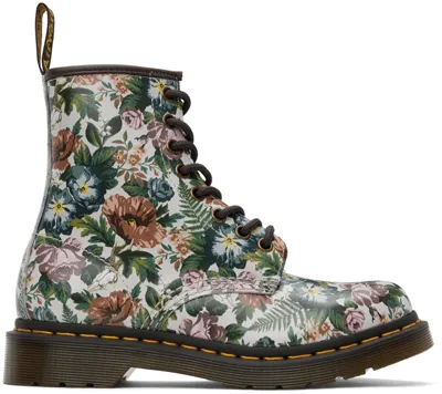 Dr. Martens' Multicolor 1460 English Garden Boots In English Garden Print