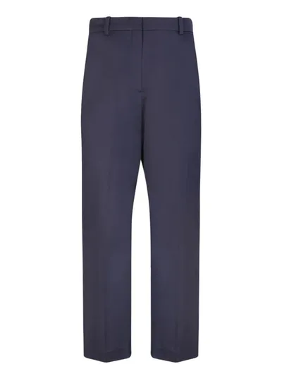 Kenzo Wool Suit Trousers In Grey