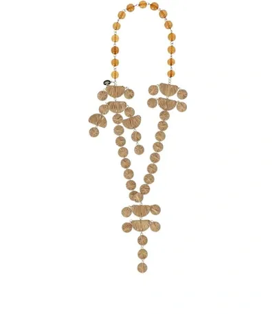 Weekend Max Mara Zama Beige Necklace