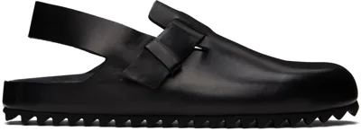 Officine Creative Black Agorà 008 Loafers In Nero