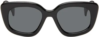 Kenzo Black  Paris Boke 2.0 Sunglasses In Shiny Black / Smoke