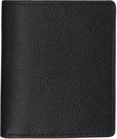 Maison Margiela Black Stitch Wallet In T8013 Black