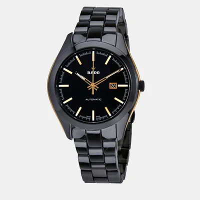 Pre-owned Rado Black Ceramic Watch 36 Mm