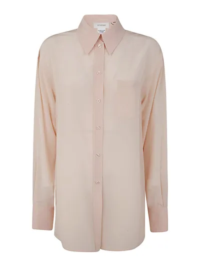 Max Mara Rovigo Oversized Shirt In Nude & Neutrals