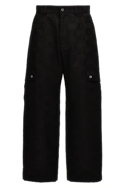 Dolce & Gabbana Dg Jaquard Pants Black