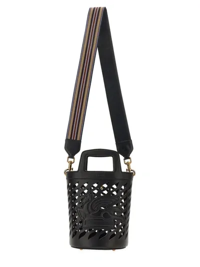 Etro "coffee" Bag In Black