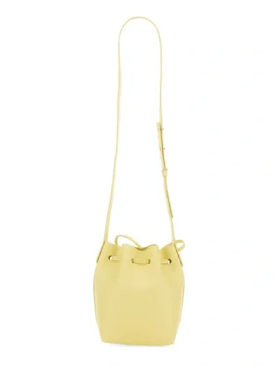 Mansur Gavriel Mini Mini Bucket Bag In Yellow