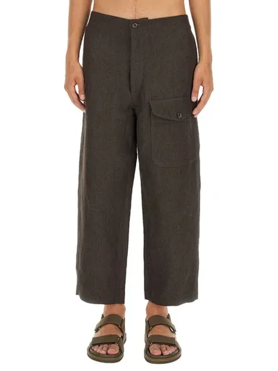 Uma Wang Paxton Pants In Brown