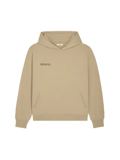 Pangaia 365 Midweight Hoodie In Birch Beige