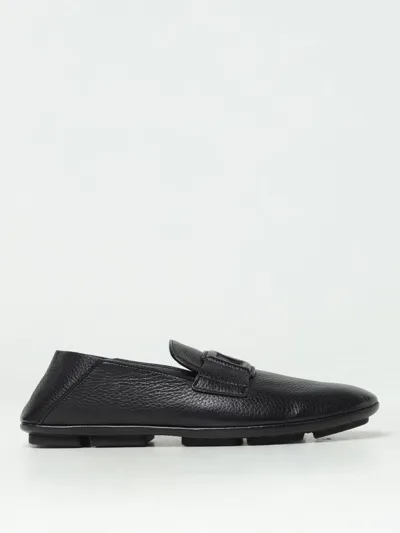 Dolce & Gabbana Driver Loafer In Black