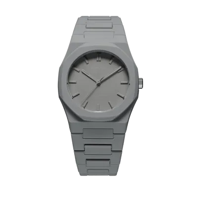 D1 Milano Watch Polycarbon 37 Mm In Grey