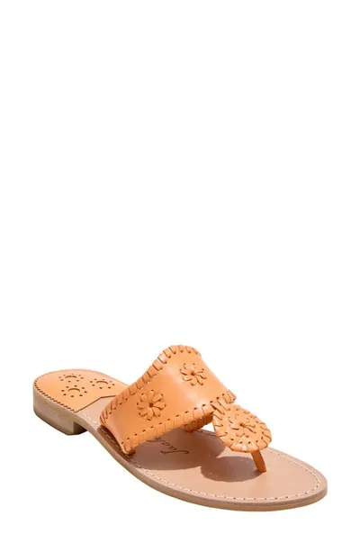 Jack Rogers Jack's Flip Flop In Apricot