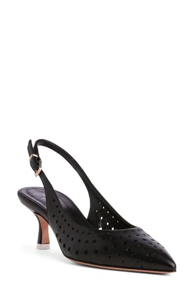 Beautiisoles Flynn Slingback Pointed Toe Pump In Black