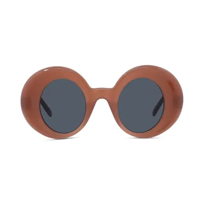 Loewe Sunglasses In Rosso/grigio