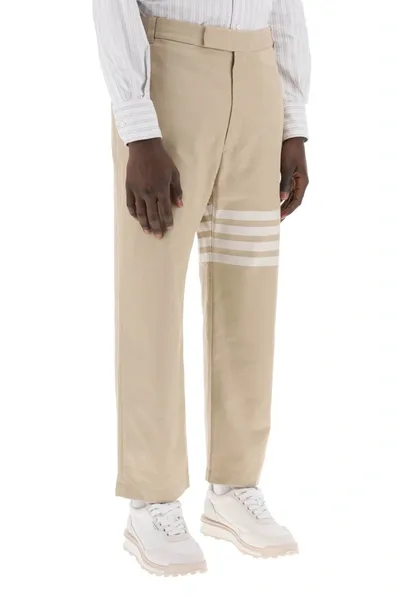 Thom Browne Pantaloni Con Dettaglio 4 Bar