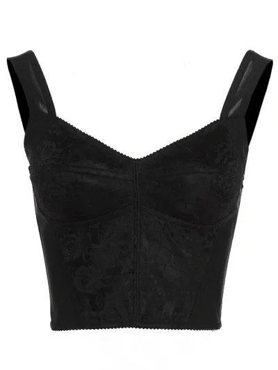 Dolce & Gabbana Top In Black