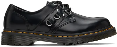 Dr. Martens' Black 1461 Hdw Oxfords In Black Polished Smoot