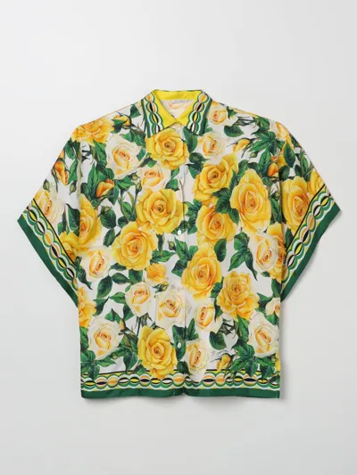 Dolce & Gabbana Shirt  Kids Color Yellow