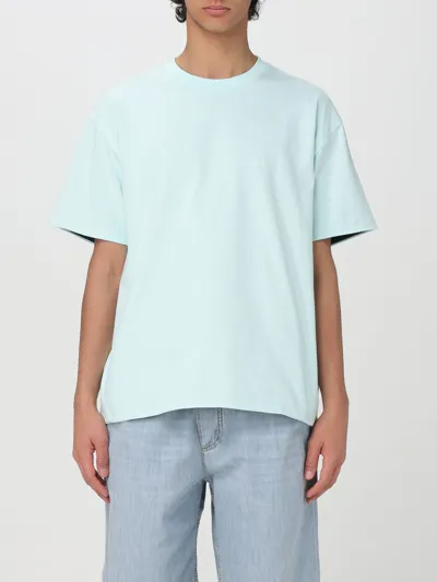 Bottega Veneta T-shirt  Men Color Turquoise