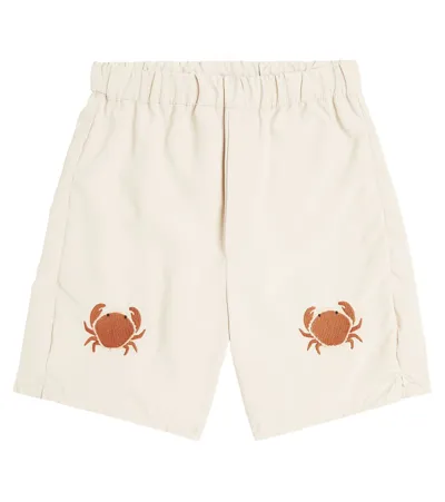 Donsje Kids' Seba Swim Trunks In Sand