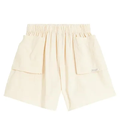 Donsje Kids' Mary Cotton Cargo Shorts In Macaroon