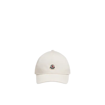 Moncler Collection Logo Baseball Cap White