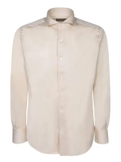 Canali Shirts In Neutrals