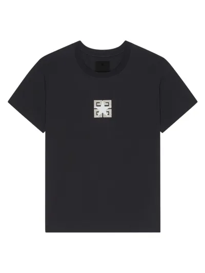 Givenchy Men's 4g Stars Boxy Fit T-shirt In Cotton In Black