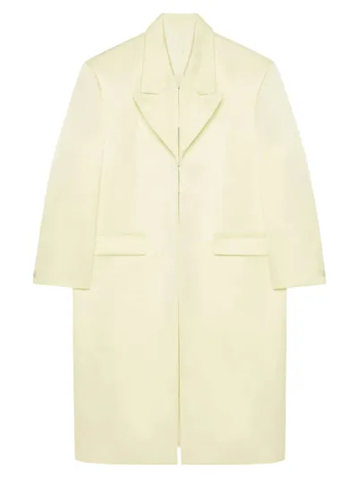 Givenchy Women's Coat In Silk Satin Duchesse In Butter