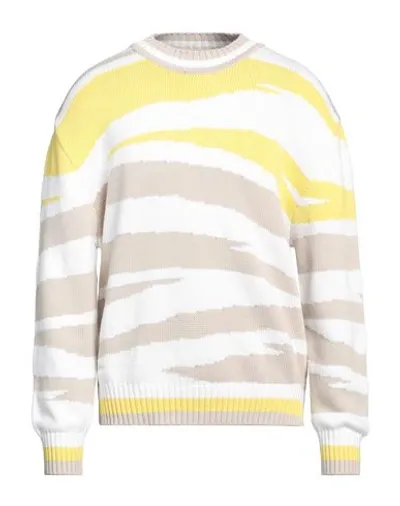 Missoni Intarsia Cotton-blend Sweater In White