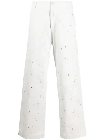 Ea7 Emporio Armani Trousers In Multicolour