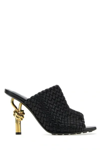 Bottega Veneta Sandals In Black