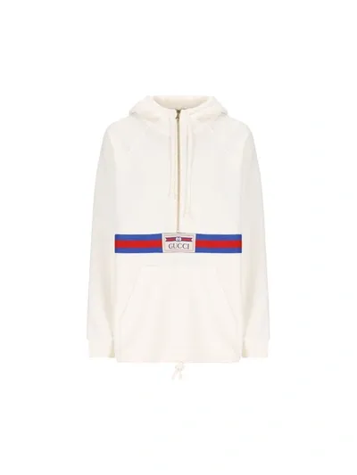 Gucci Logo Patch Quater In White