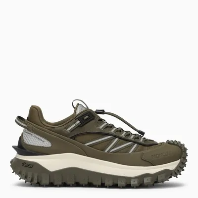 Moncler Trailgrip Gtx Ripstop Sneakers In Green