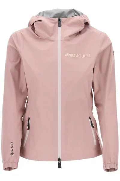 Moncler Valles Casual Jackets, Parka Pink In Multicolor