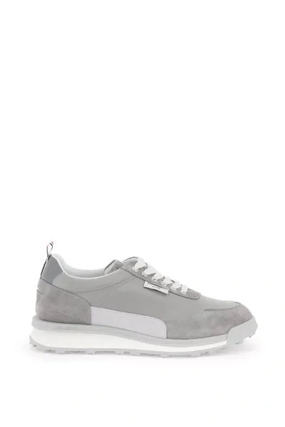 Thom Browne Sneakers Alumni Trainer In Gray