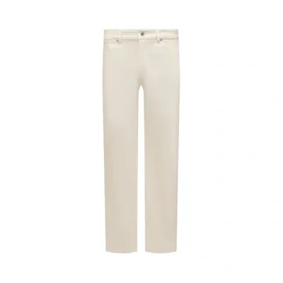 Jil Sander Regular-fit Denim Trousers In White