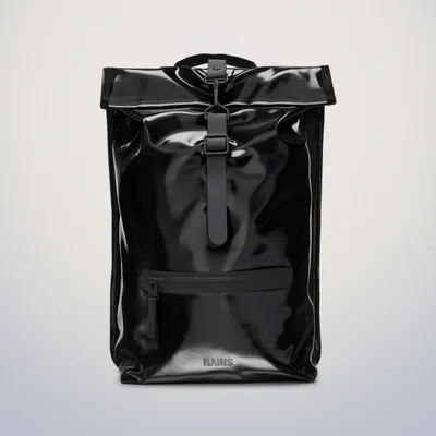 Rains Rolltop Rucksack In Night