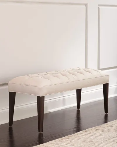 Haute House Glownessa Ottoman In Beige