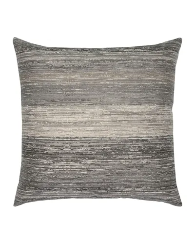 Elaine Smith Textured Sunbrella Pillow In Gray