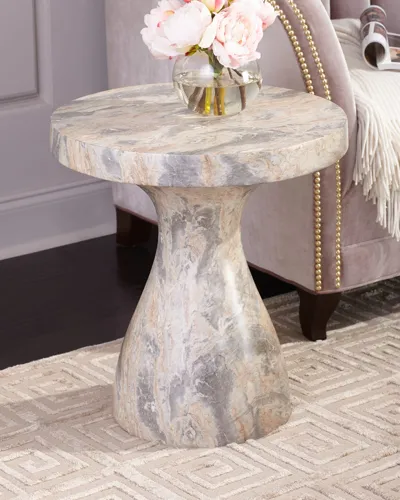 Arteriors Serafina End Table In Sahara