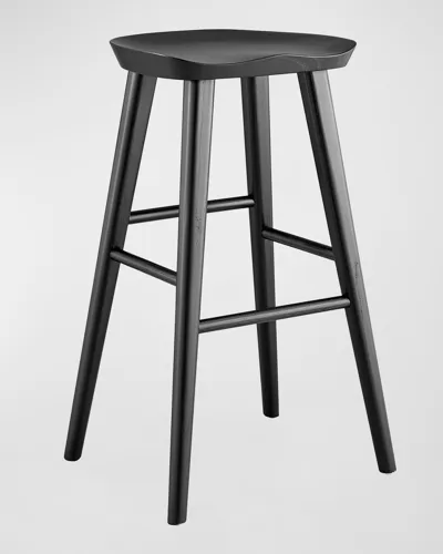 Euro Style Vieno Bar Stool In Black