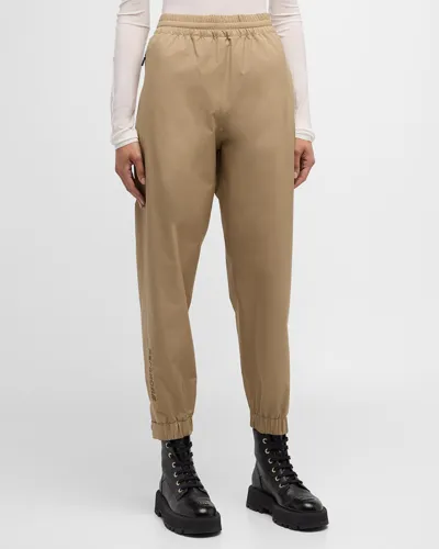 Moncler Gore-tex Tech Pants In Beige