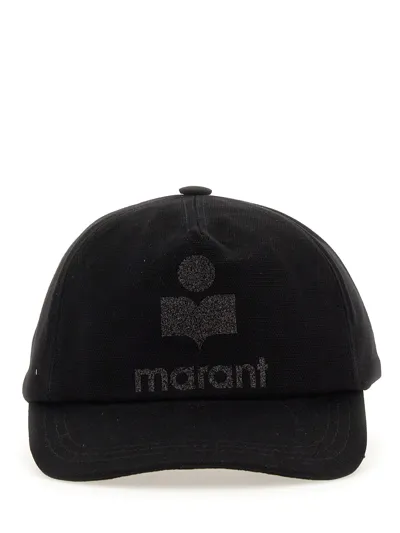 Isabel Marant Baseball Cap "tyron" In Black