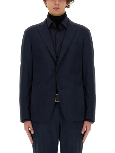 Hugo Boss Boss Slim Fit Jacket In Blue