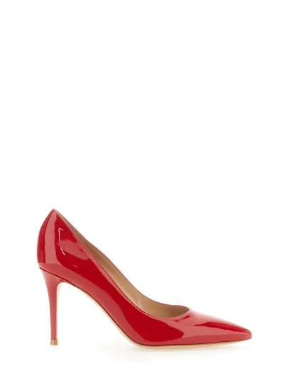 Gianvito Rossi Gianvito 85 Satin Pumps In Red