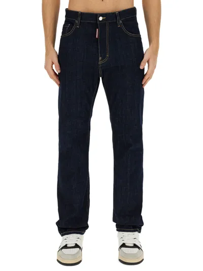 Dsquared2 Mid-rise Skinny Jeans In Blue