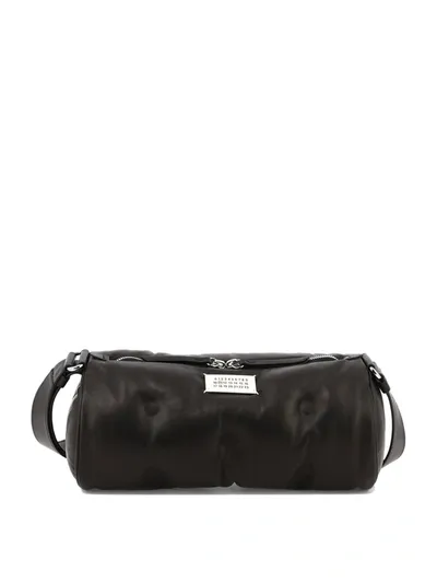 Maison Margiela Glam Slam Quilted Shoulder Bag In Black